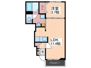 メゾン・エスペランサの物件間取画像